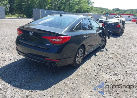 2015 Hyundai Sonata Sport из США, поврежденный, VIN 5NPE34AFXFH098022